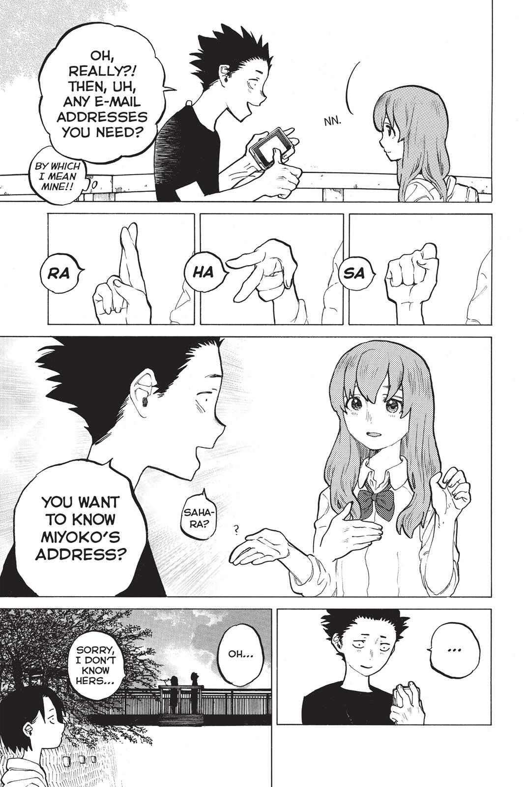 Read A Silent Voice EN Manga Online