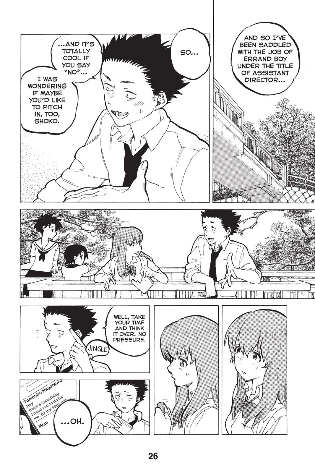 Read A Silent Voice EN Manga Online