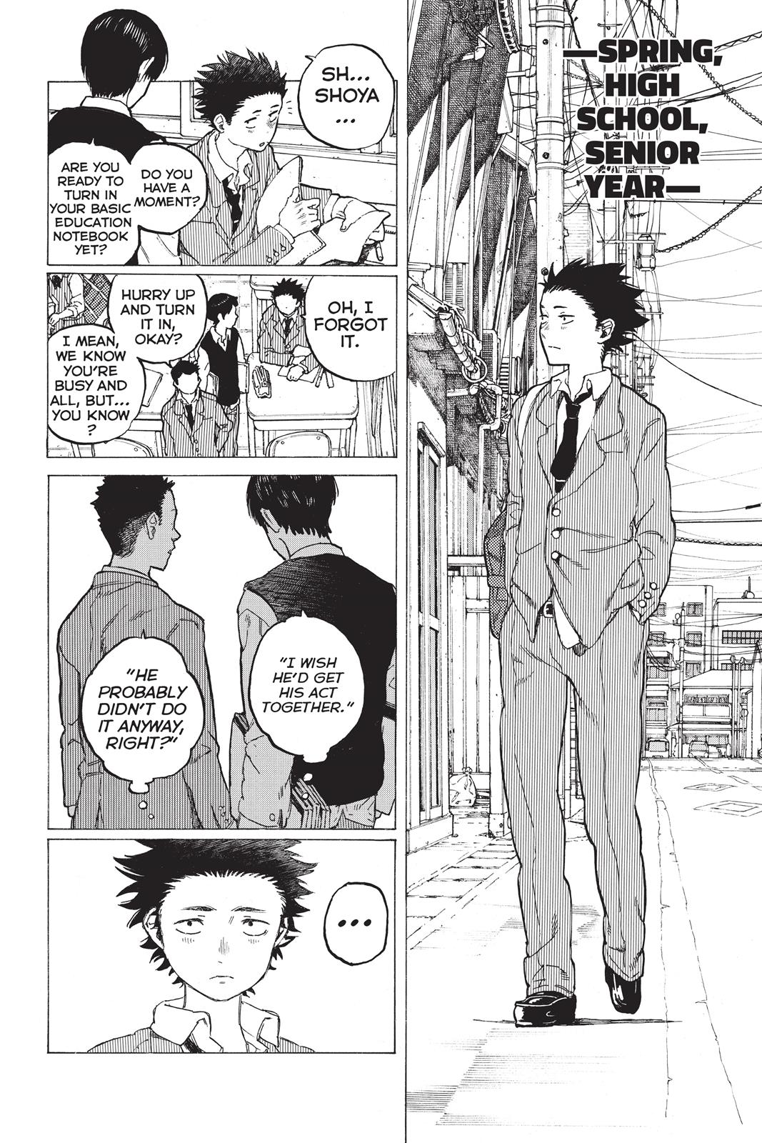 Read A Silent Voice EN Manga Online