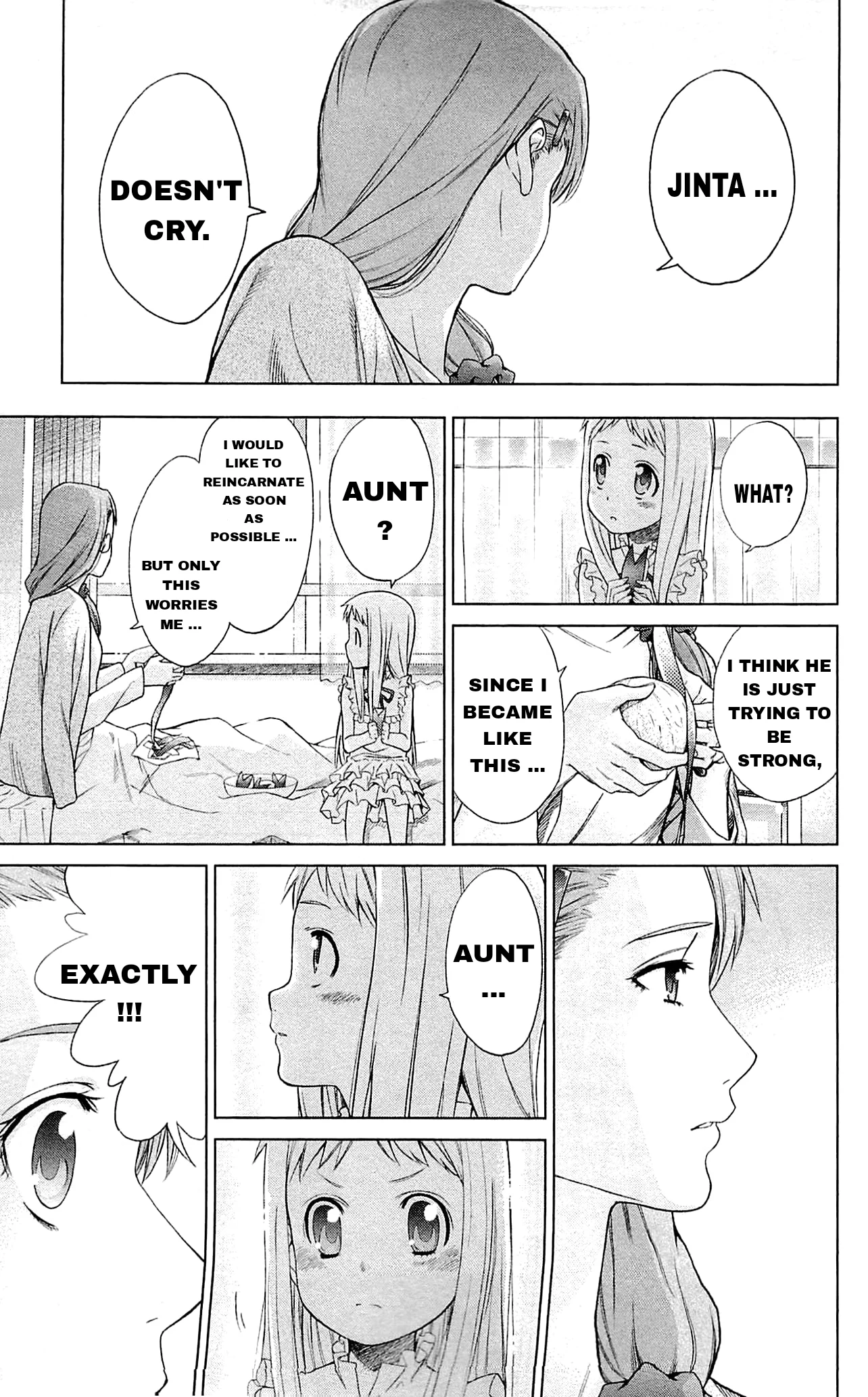 Read Ano Hi Mita Hana no Namae wo Bokutachi wa Mada Shiranai EN Manga Online