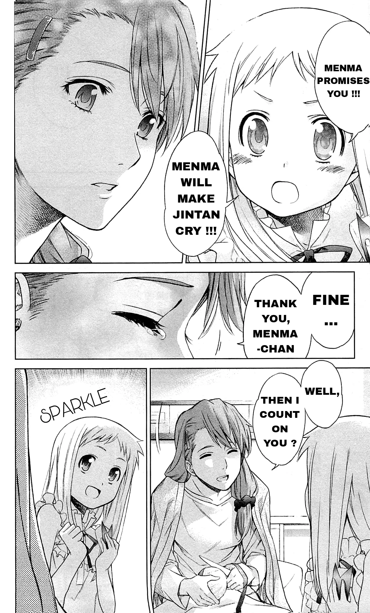 Read Ano Hi Mita Hana no Namae wo Bokutachi wa Mada Shiranai EN Manga Online