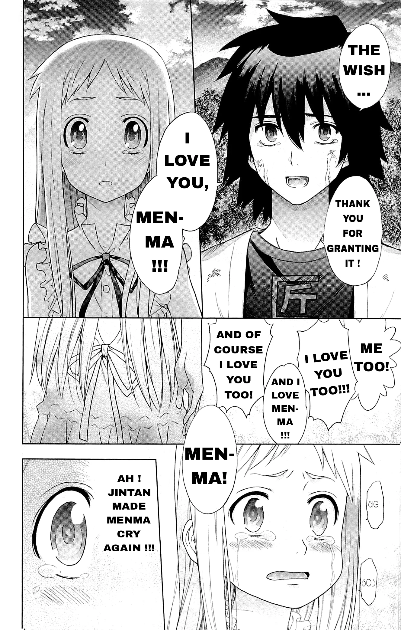 Read Ano Hi Mita Hana no Namae wo Bokutachi wa Mada Shiranai EN Manga Online