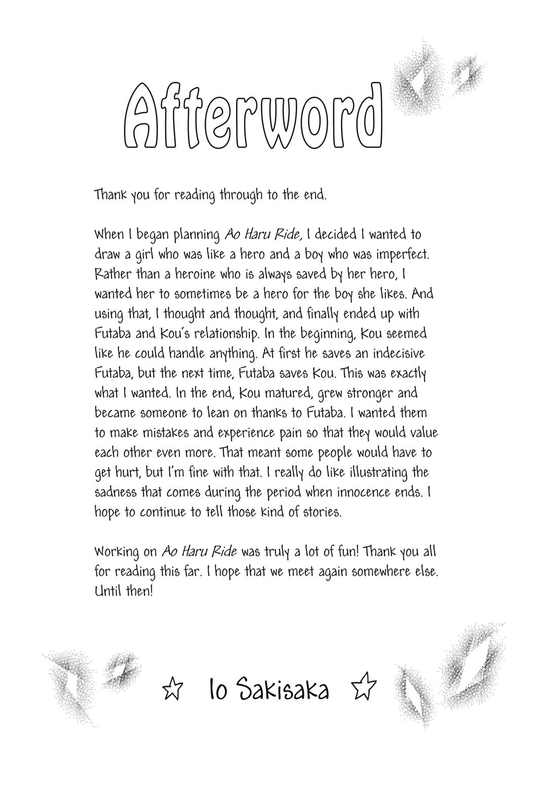 Read Ao Haru Ride EN Manga Online