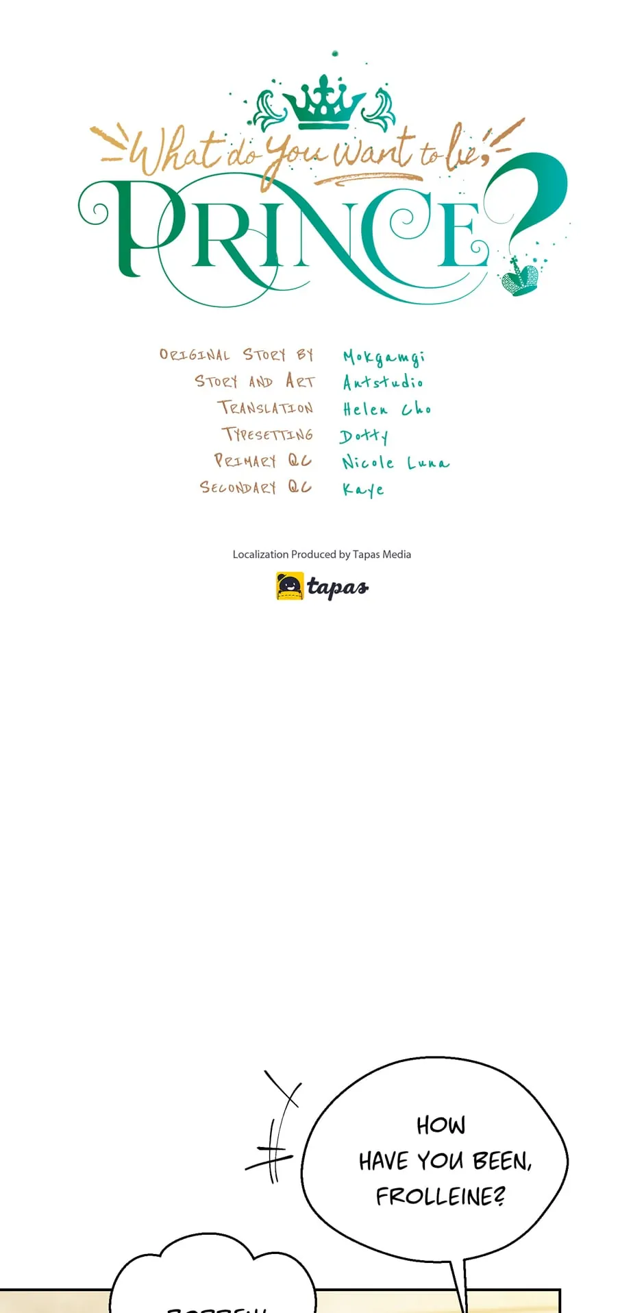 Read As You Wish, Prince EN Manga Online