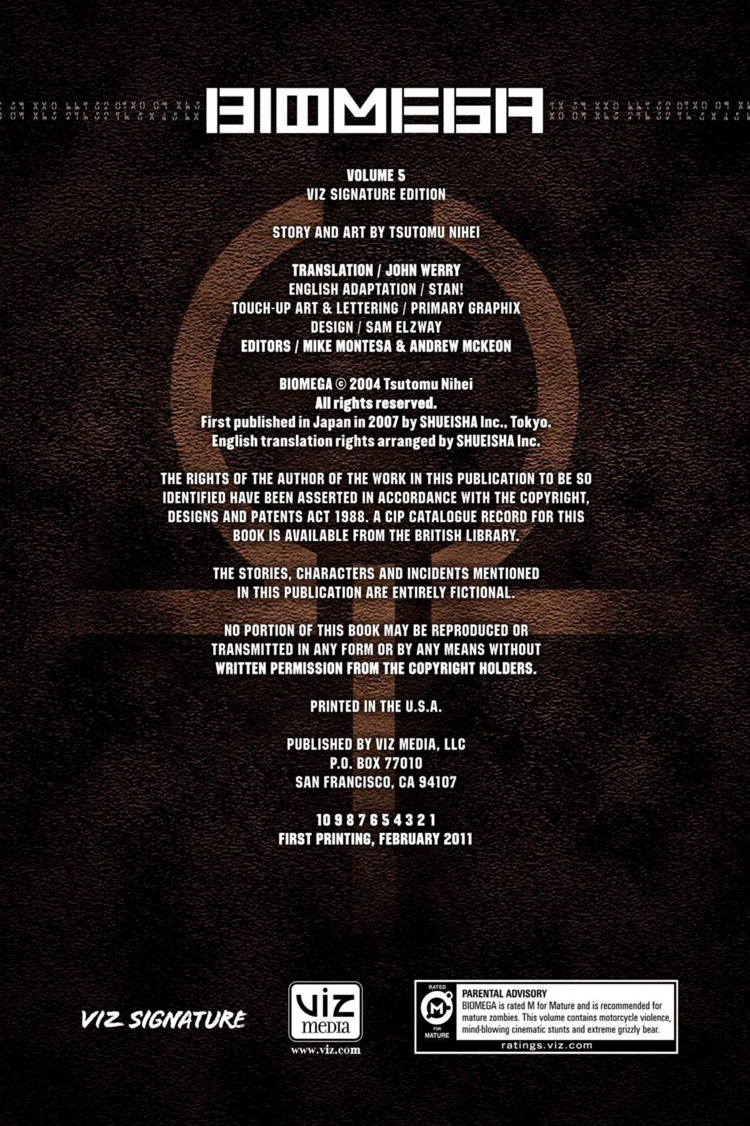 Read Biomega EN Manga Online