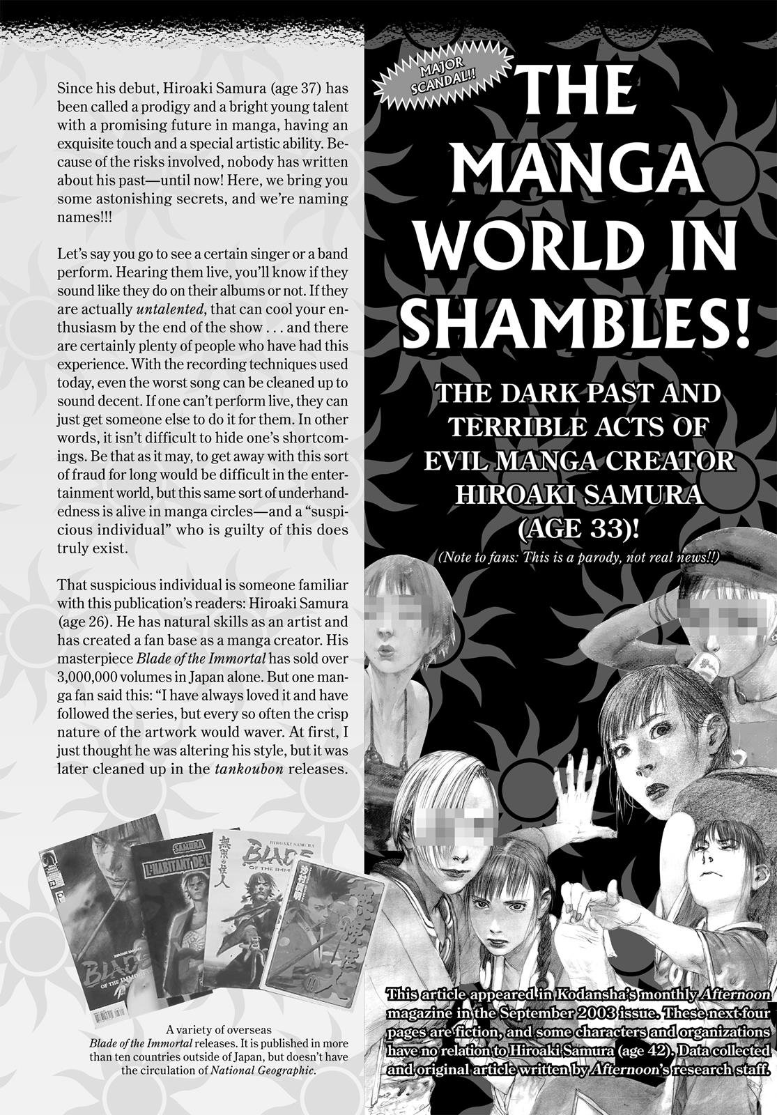 Read Blade of the Immortal EN Manga Online