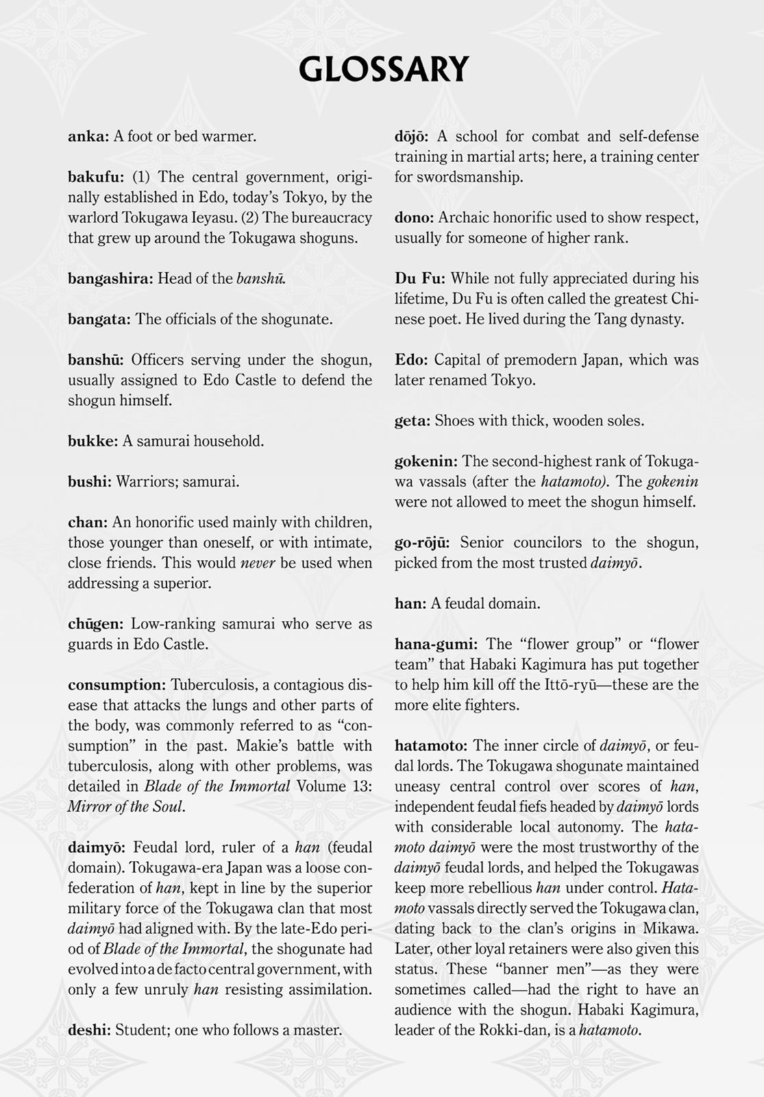 Read Blade of the Immortal EN Manga Online