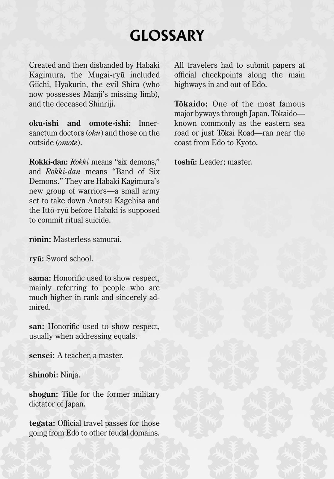 Read Blade of the Immortal EN Manga Online