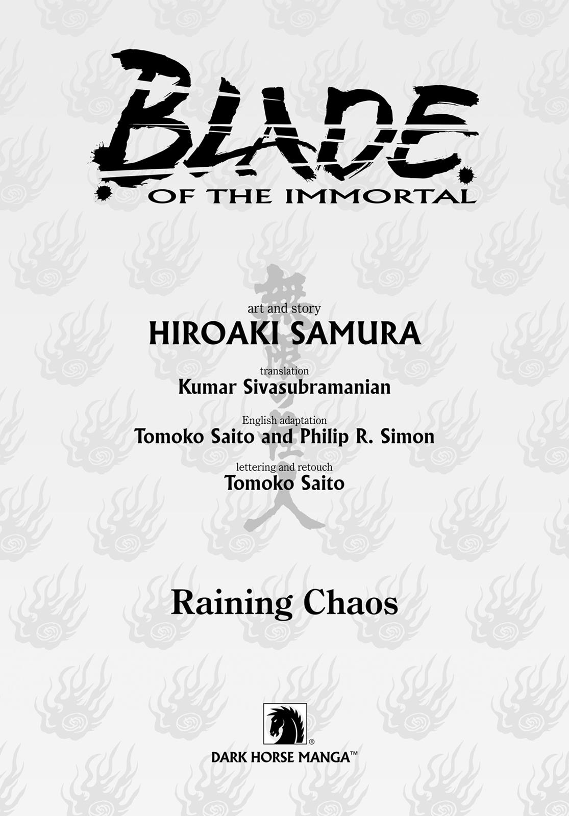 Read Blade of the Immortal EN Manga Online