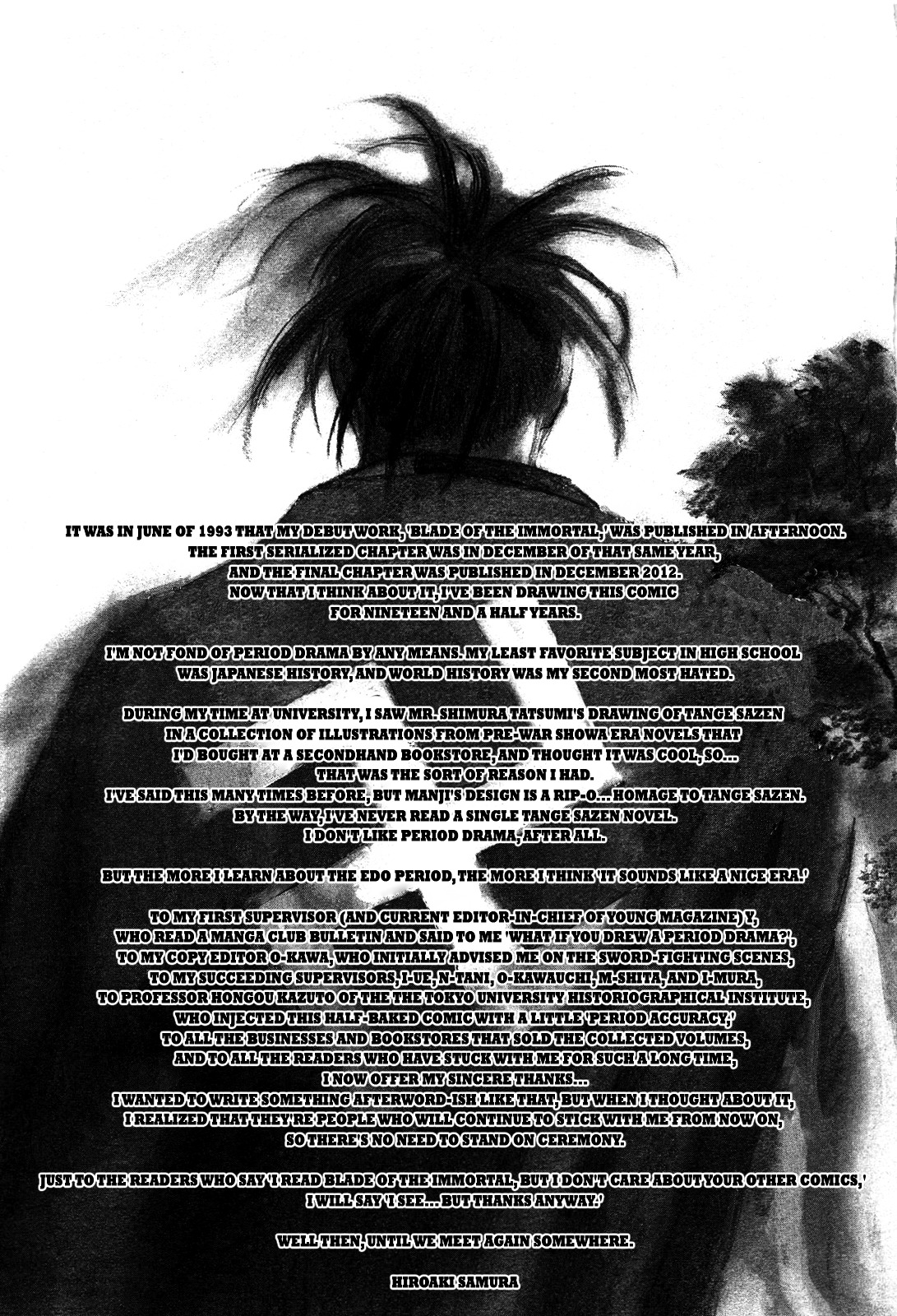 Read Blade of the Immortal EN Manga Online