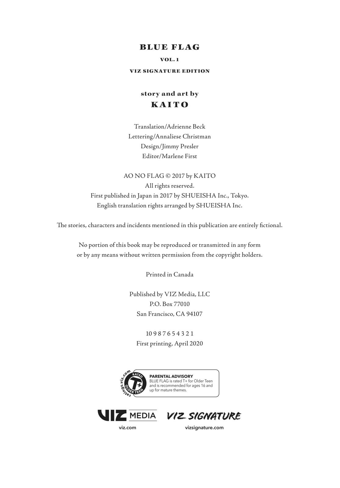 Read Blue Flag EN Manga Online