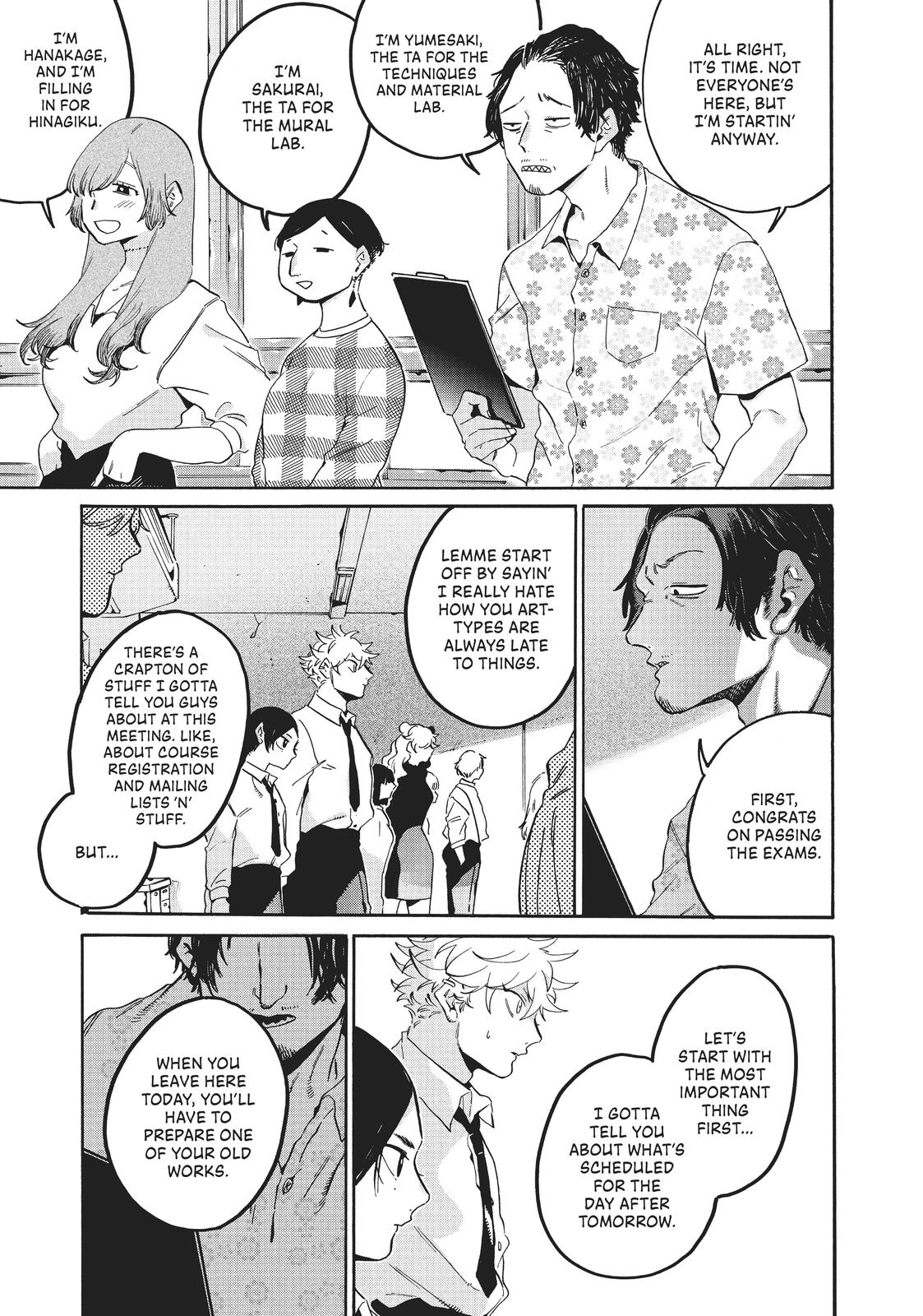 Read Blue Period EN Manga Online