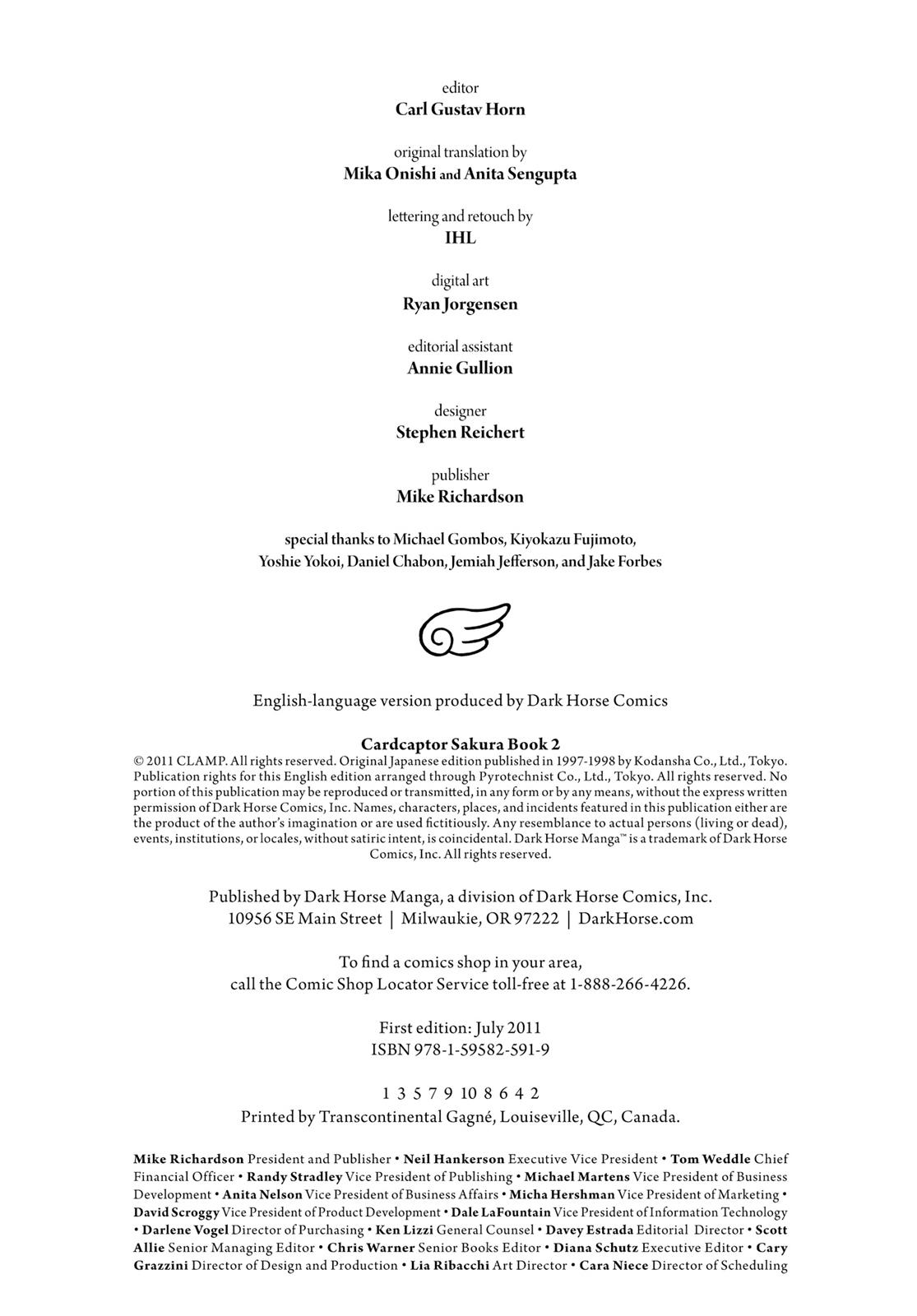 Read Cardcaptor Sakura EN Manga Online