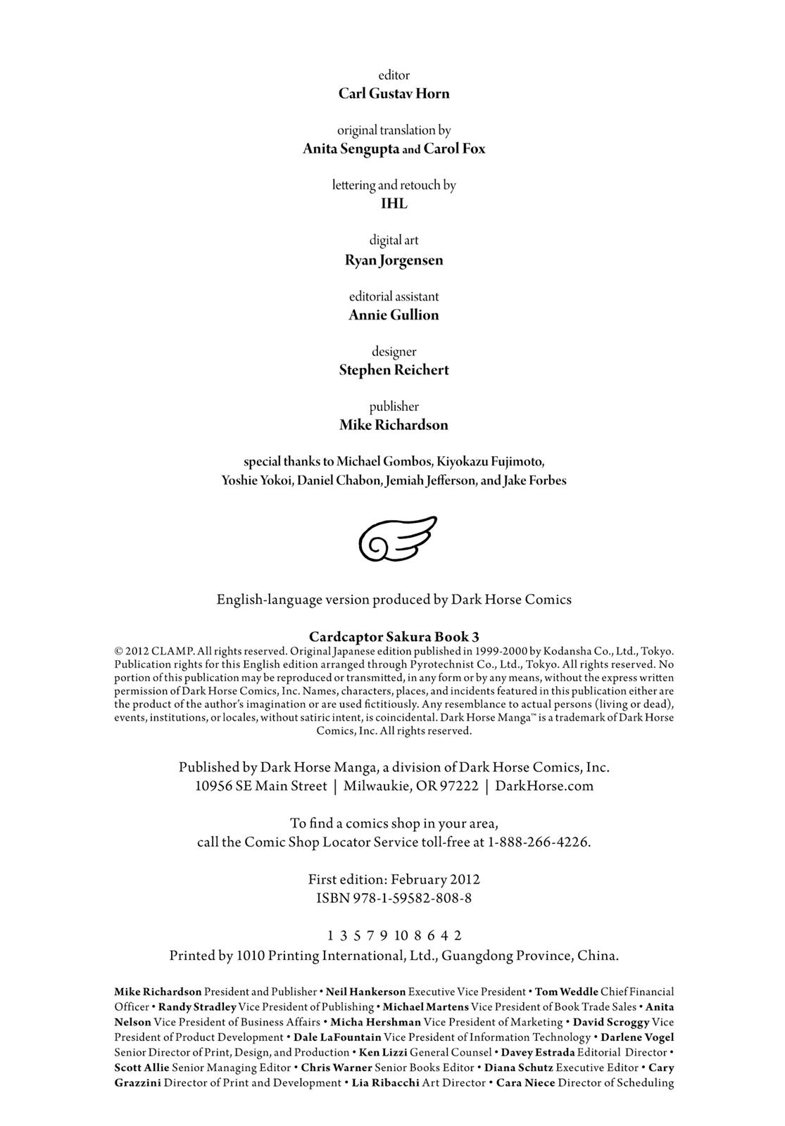 Read Cardcaptor Sakura EN Manga Online