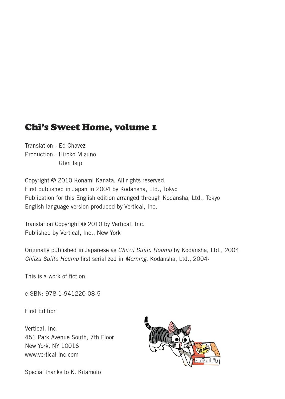 Read Chi's Sweet Home EN Manga Online