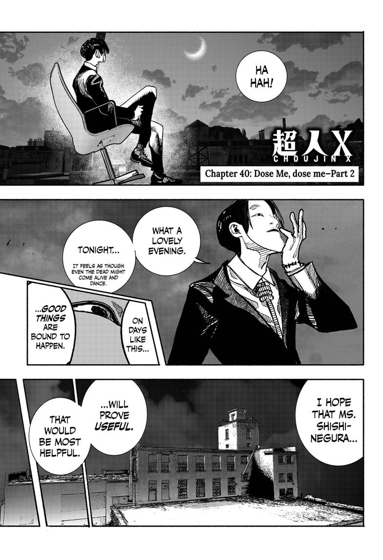 Read Choujin X EN Manga Online