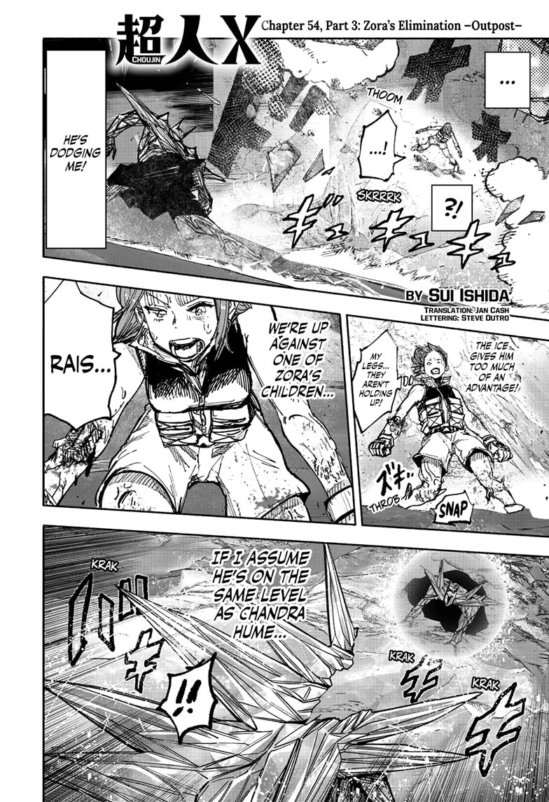 Read Choujin X EN Manga Online