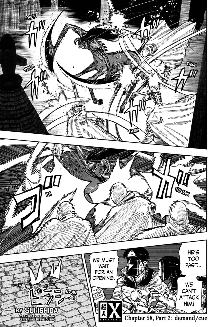 Read Choujin X EN Manga Online