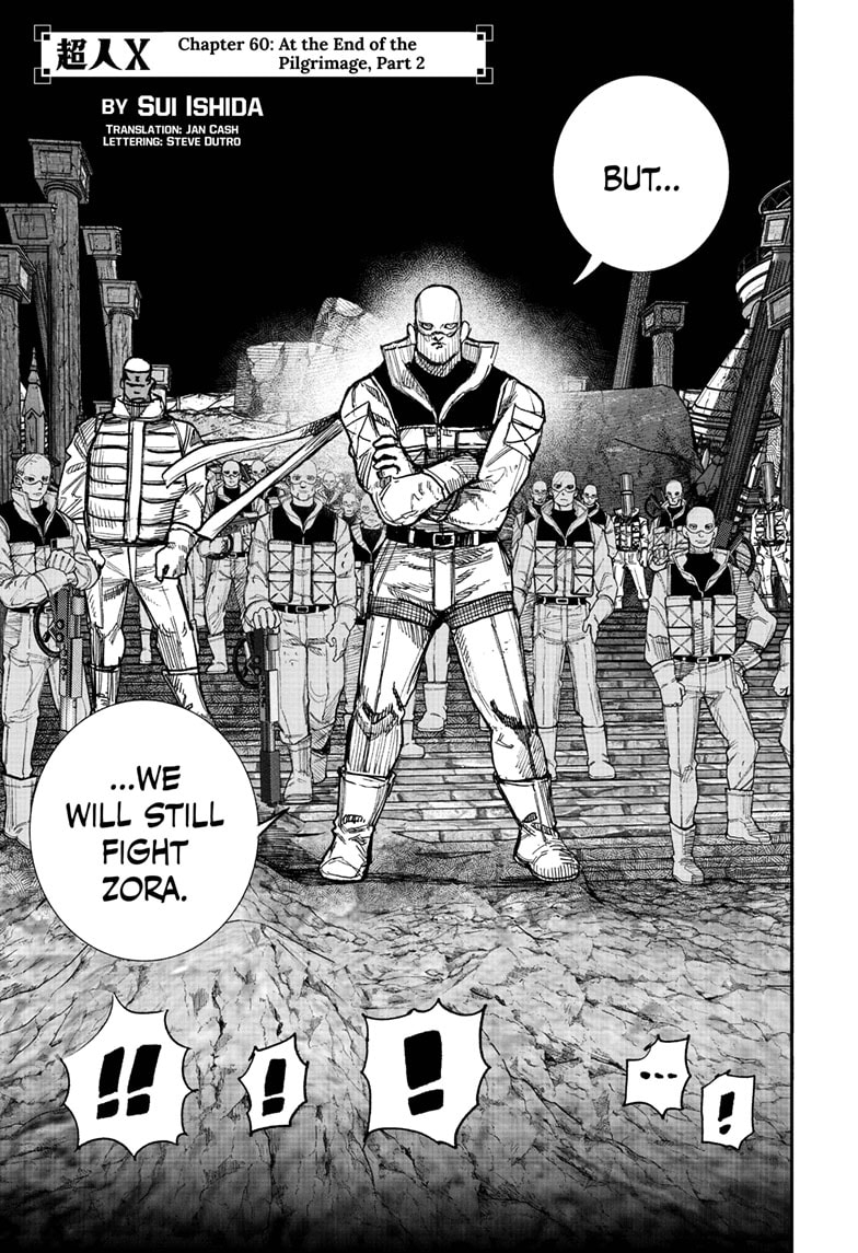 Read Choujin X EN Manga Online