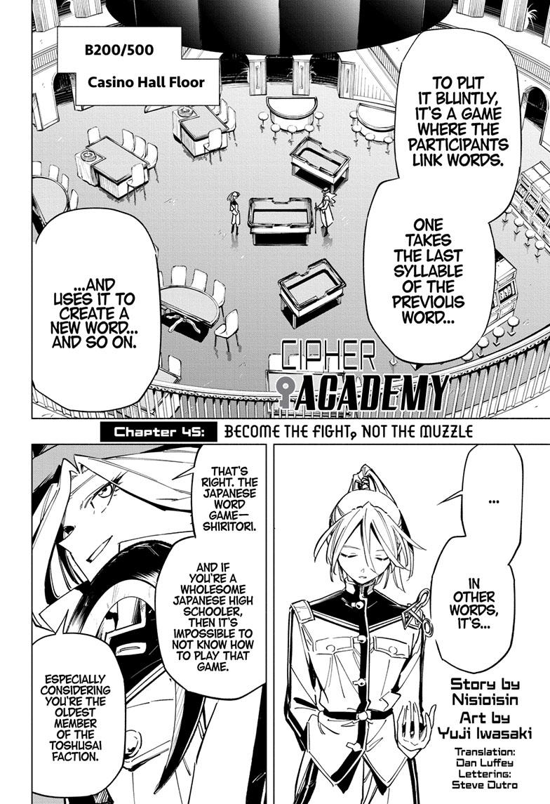 Read Cipher Academy EN Manga Online