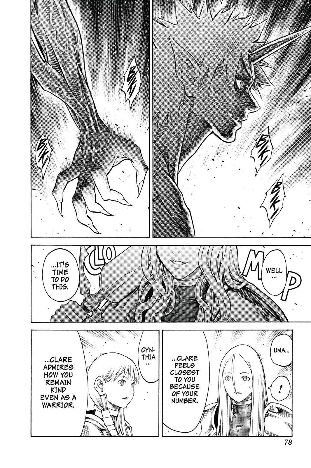 Read Claymore EN Manga Online