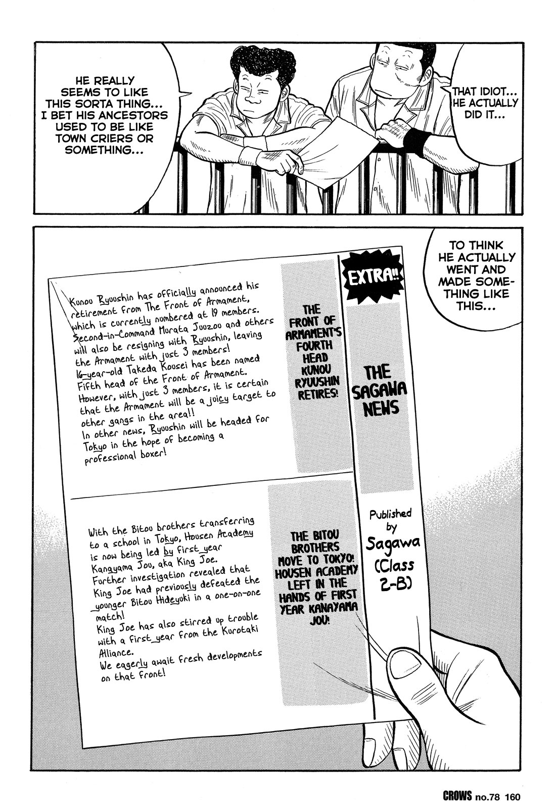 Read Crows EN Manga Online