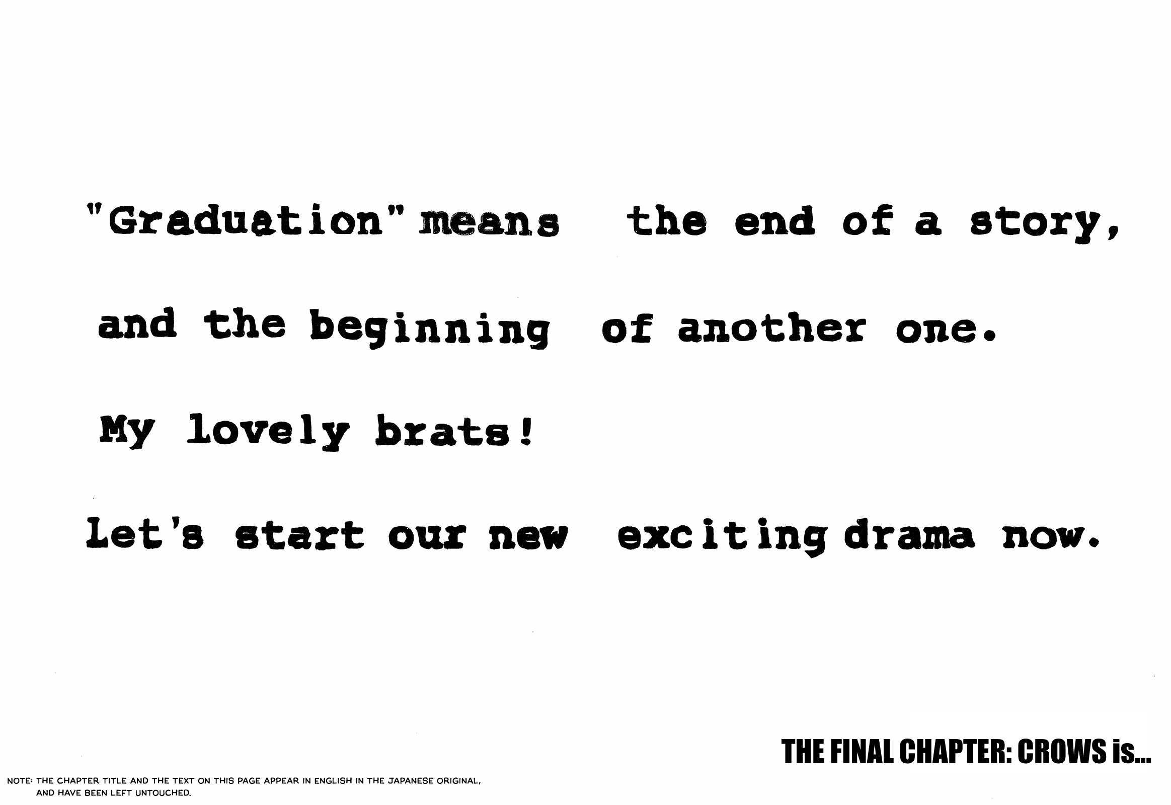 Read Crows EN Manga Online