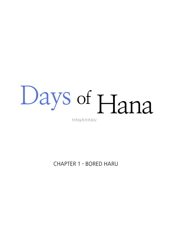 Read Days of Hana EN Manga Online