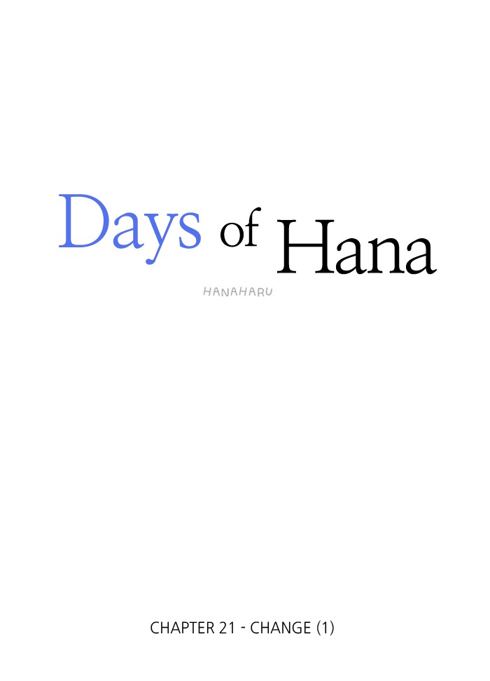 Read Days of Hana EN Manga Online