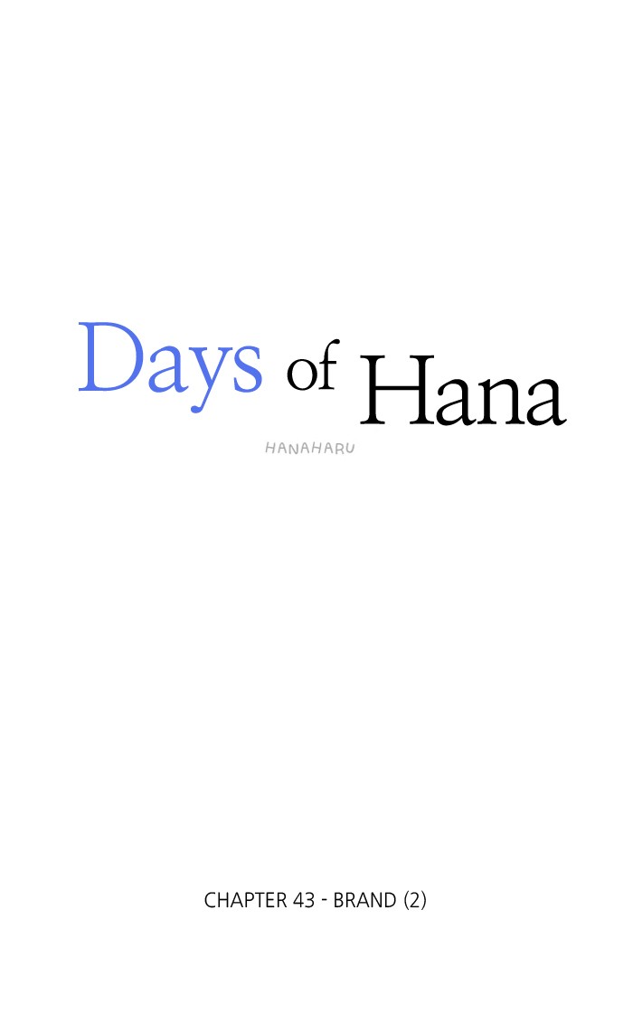 Read Days of Hana EN Manga Online