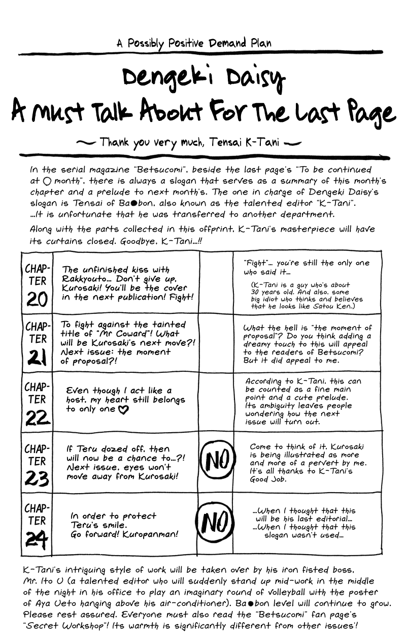 Read Dengeki Daisy EN Manga Online