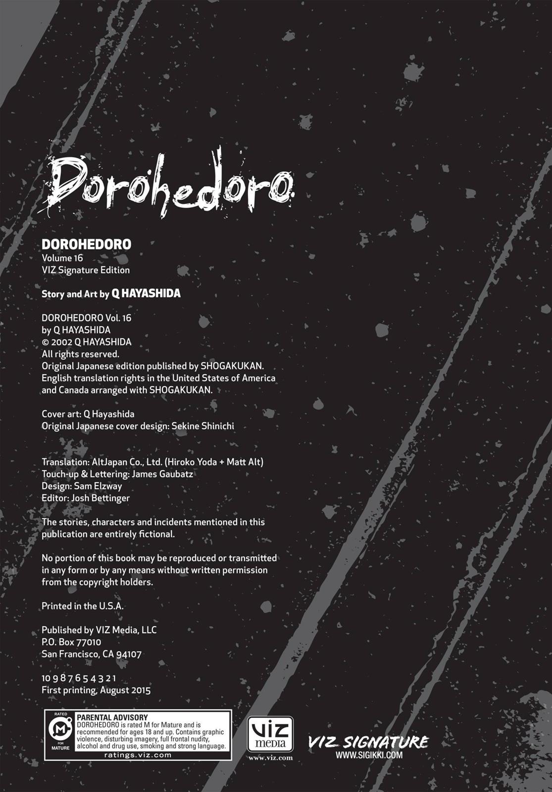 Read Dorohedoro EN Manga Online