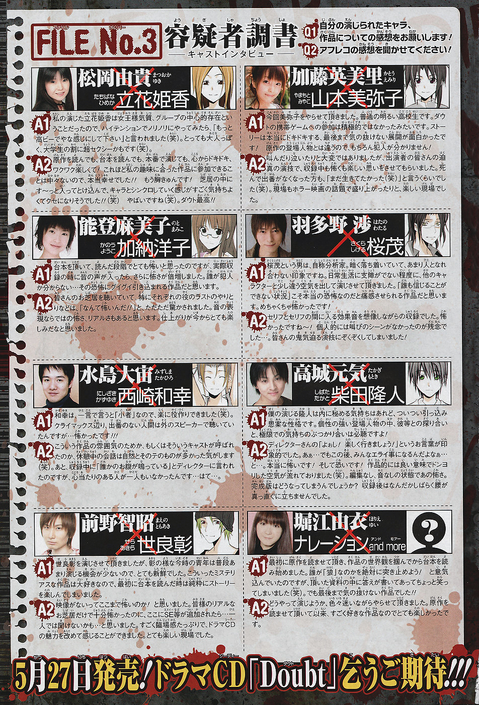 Read Doubt EN Manga Online