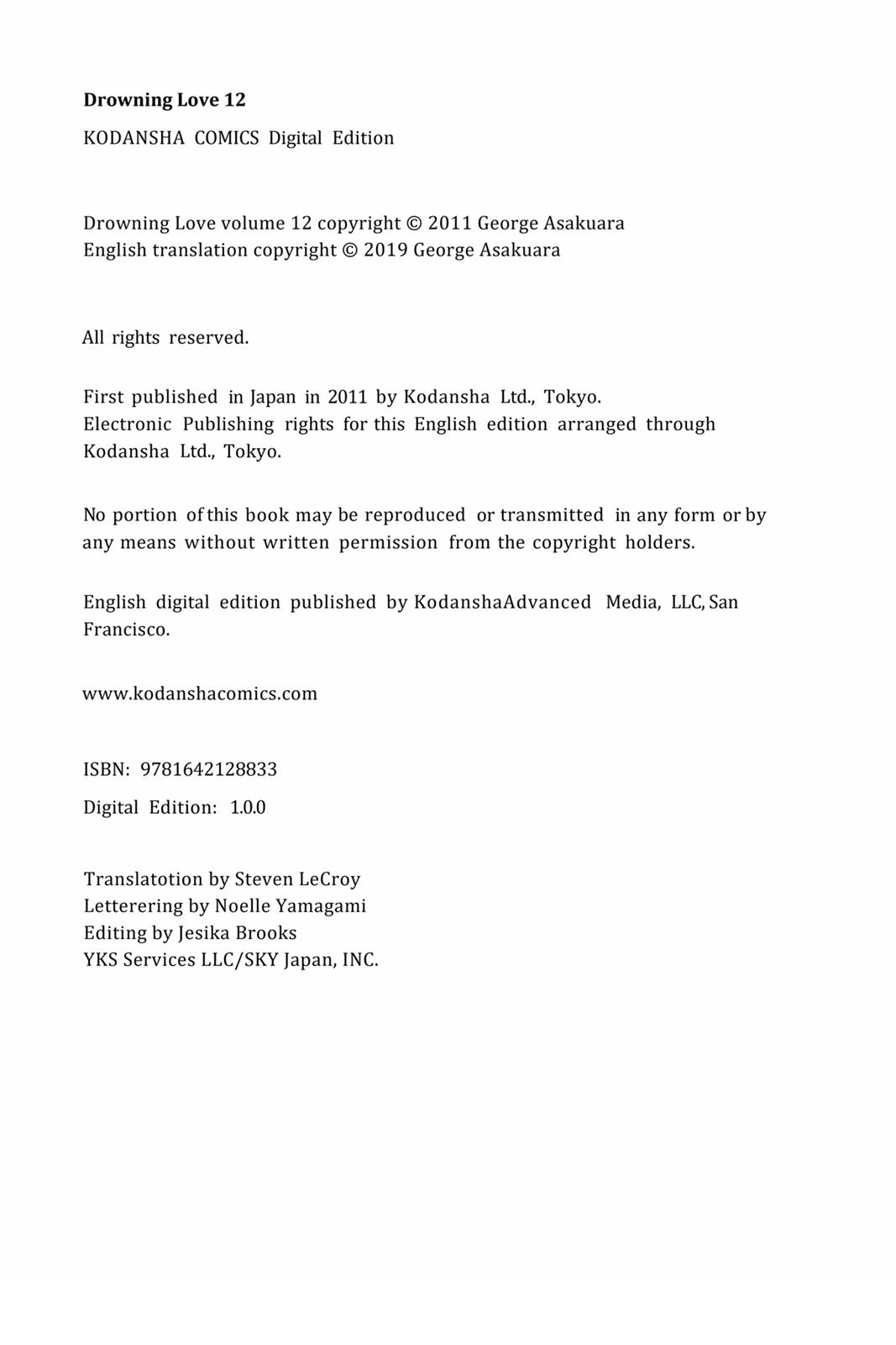 Read Drowning Love EN Manga Online