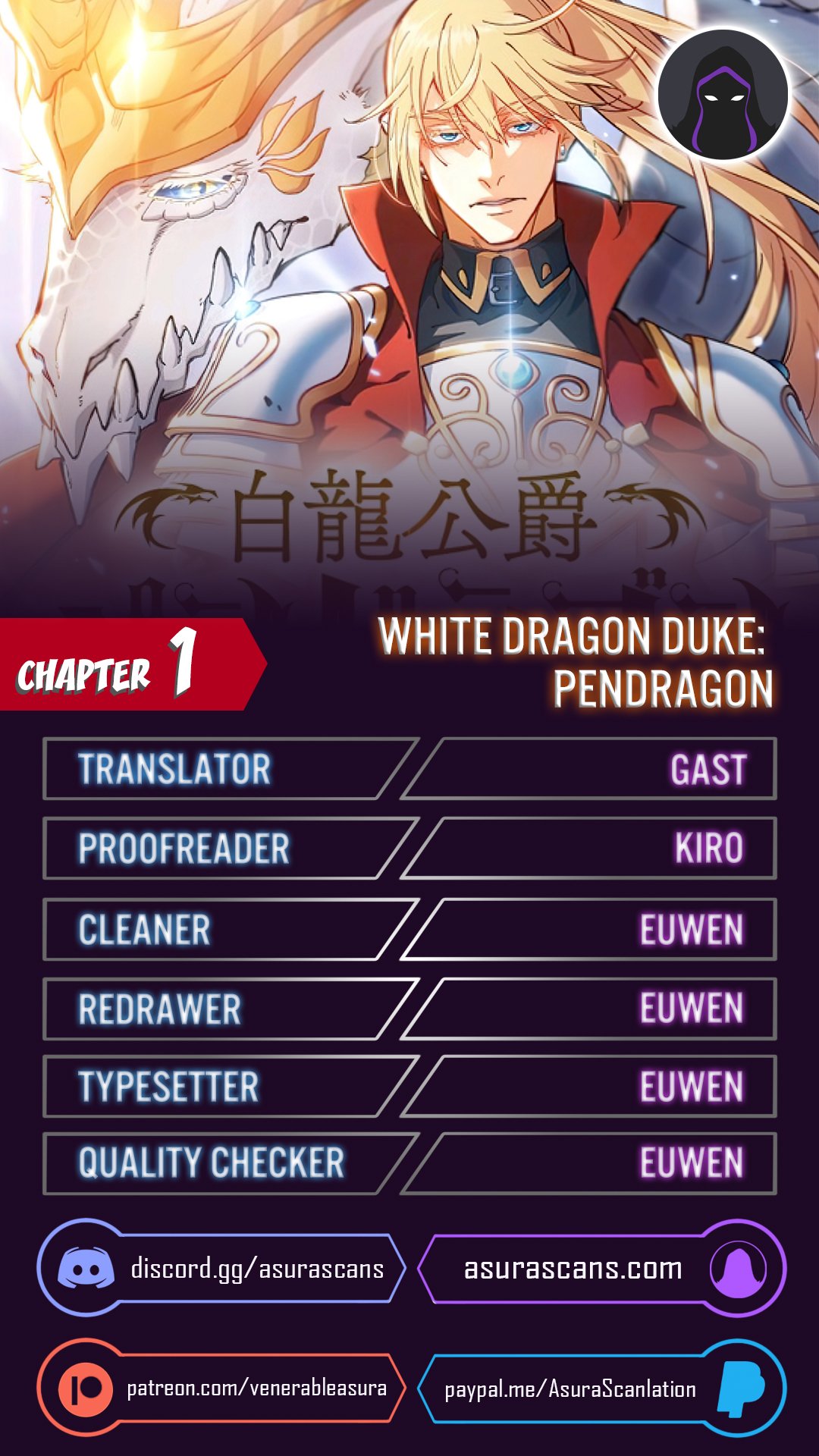 Read Duke Pendragon_ Master of the White Dragon EN Manga Online