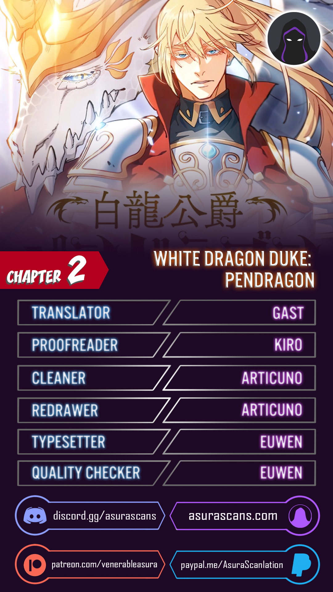 Read Duke Pendragon_ Master of the White Dragon EN Manga Online
