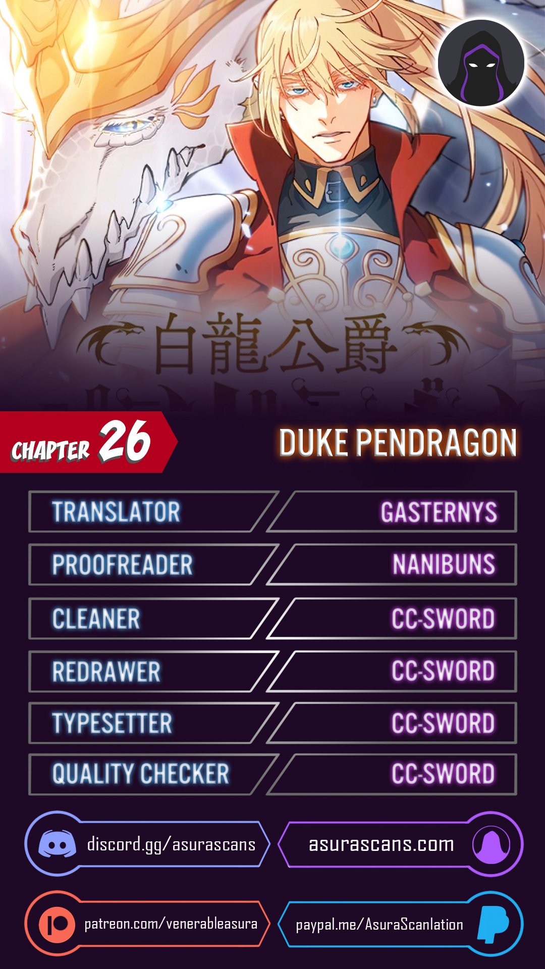 Read Duke Pendragon_ Master of the White Dragon EN Manga Online