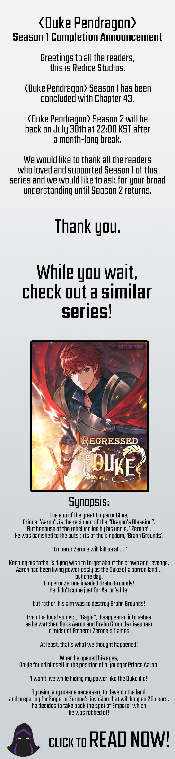 Read Duke Pendragon_ Master of the White Dragon EN Manga Online