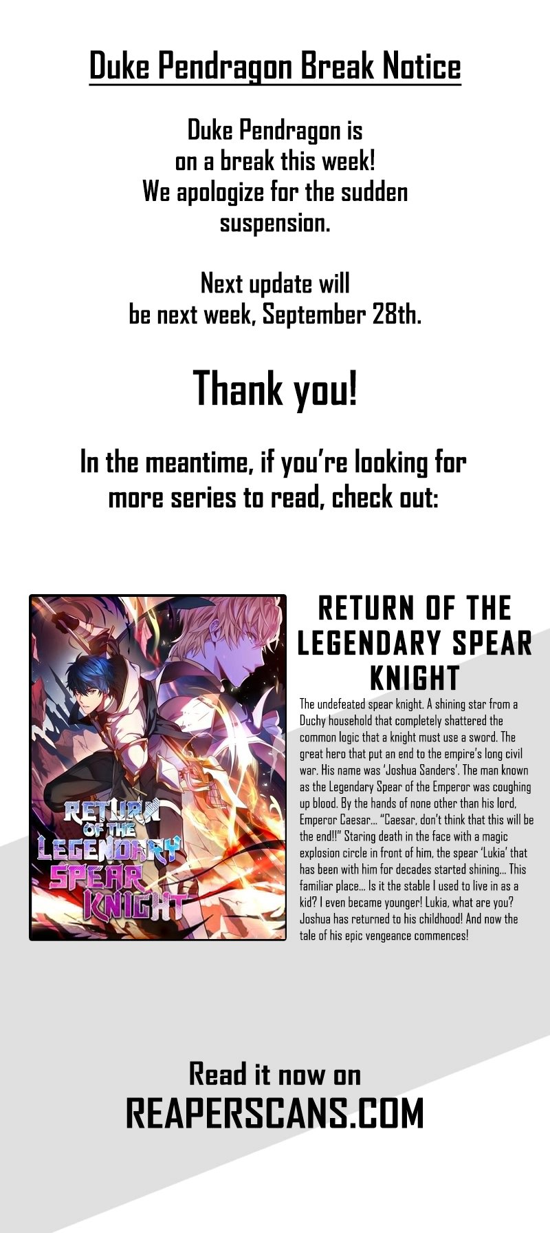 Read Duke Pendragon_ Master of the White Dragon EN Manga Online