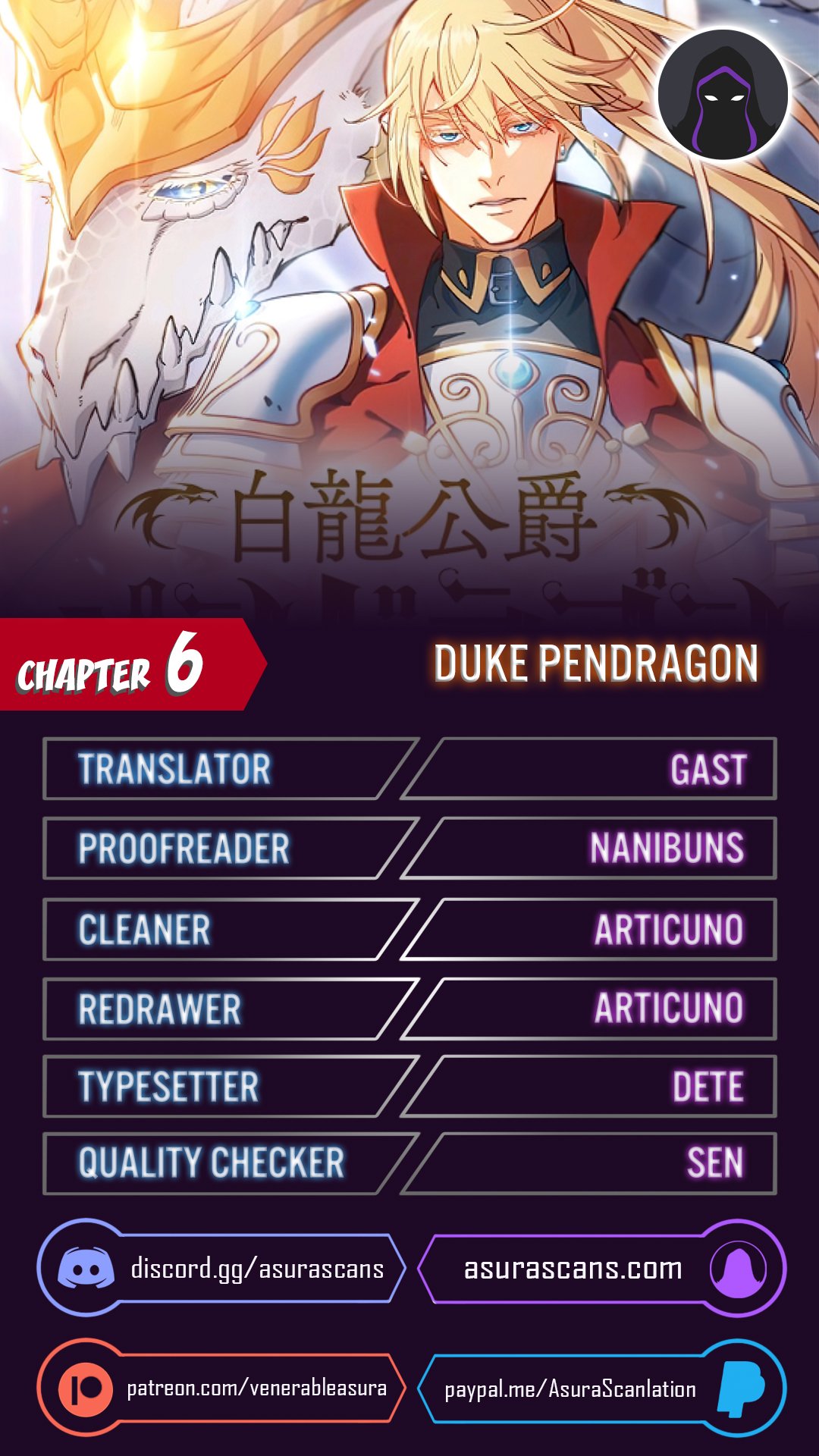 Read Duke Pendragon_ Master of the White Dragon EN Manga Online