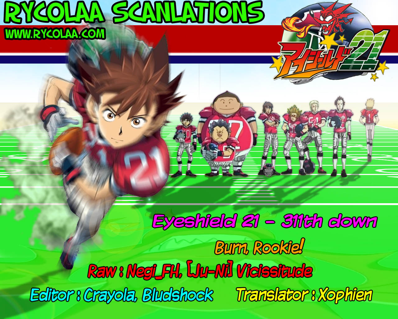 Read Eyeshield 21 EN Manga Online