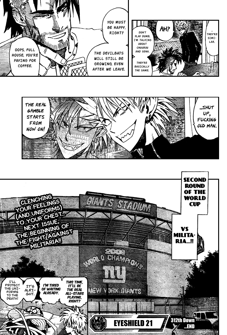 Read Eyeshield 21 EN Manga Online