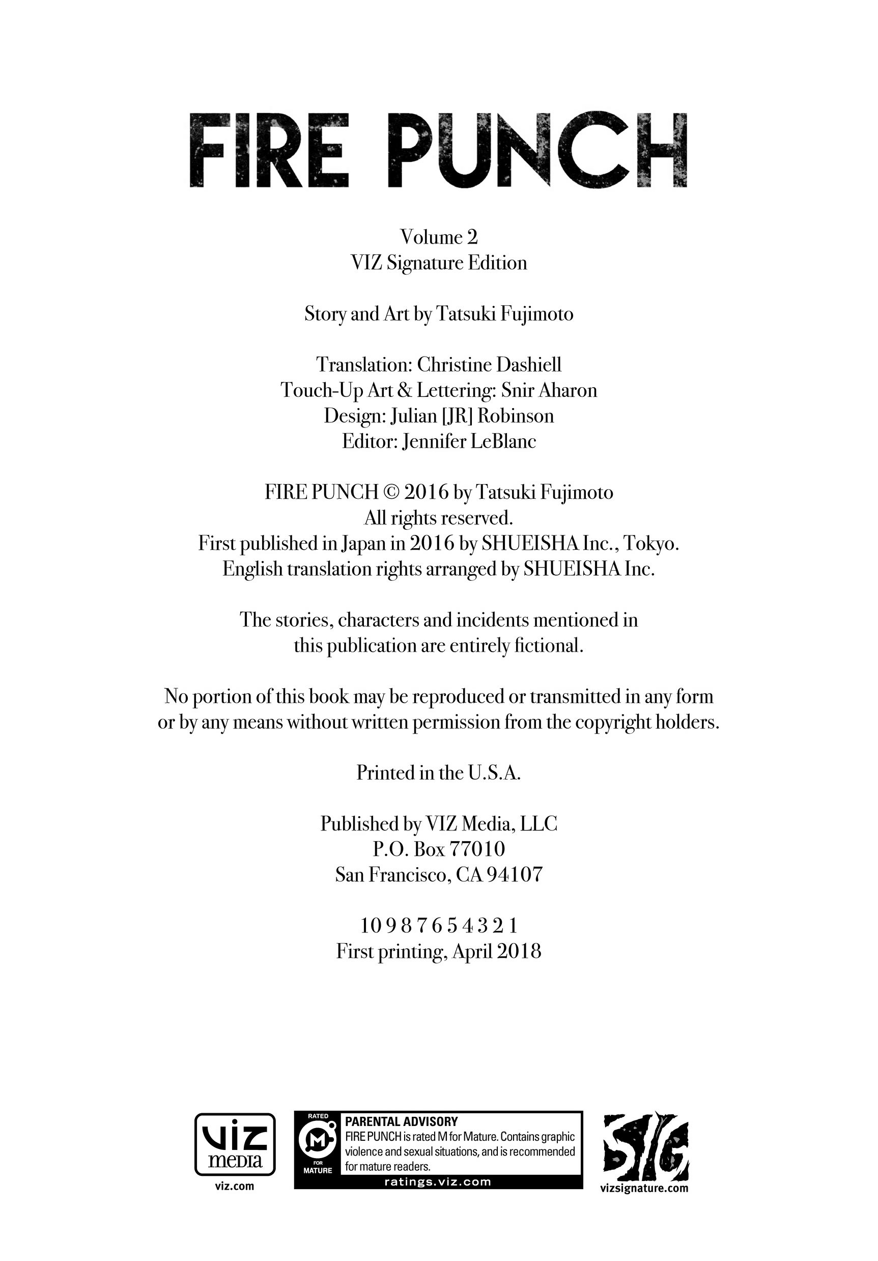 Read Fire Punch EN Manga Online