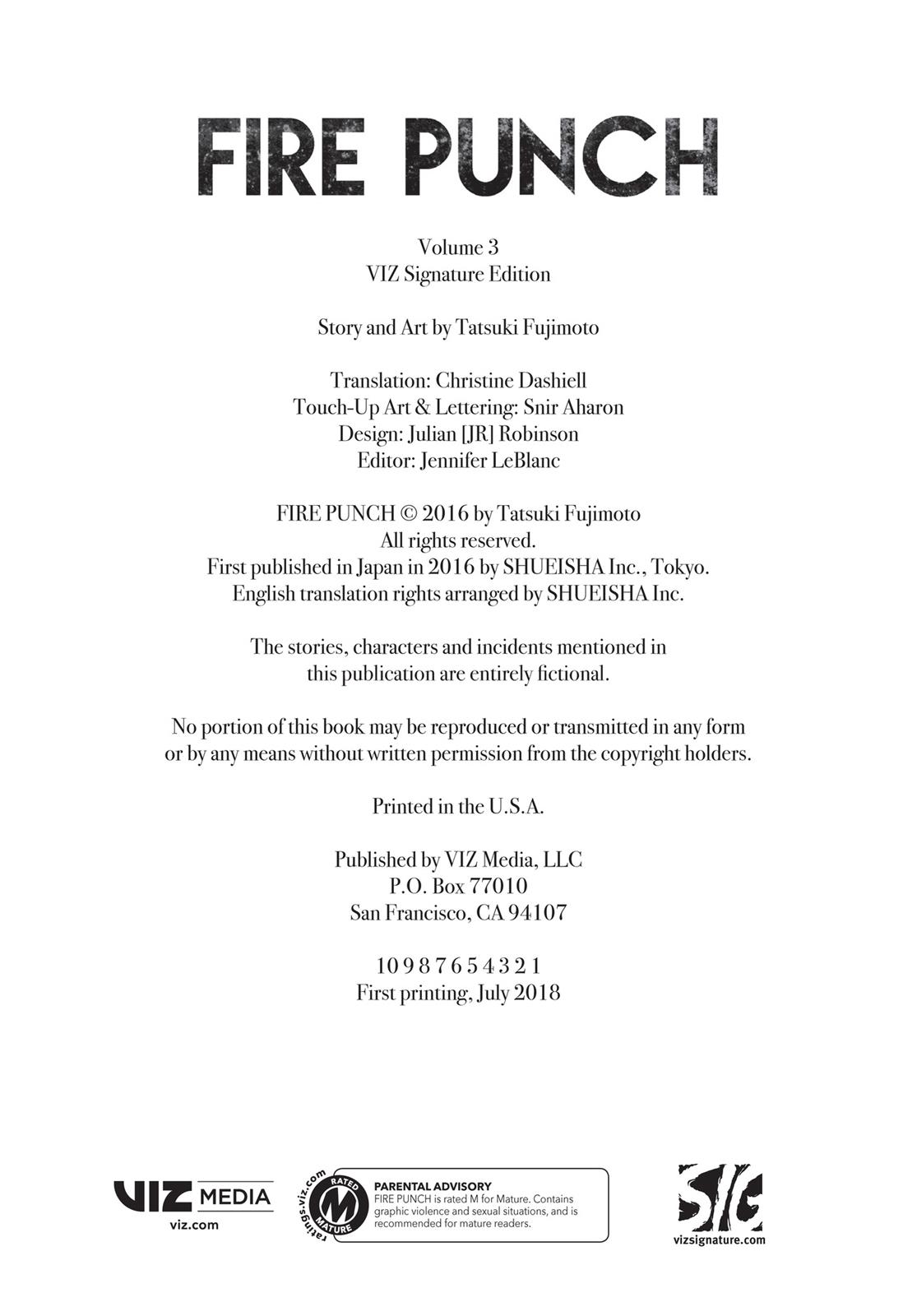 Read Fire Punch EN Manga Online