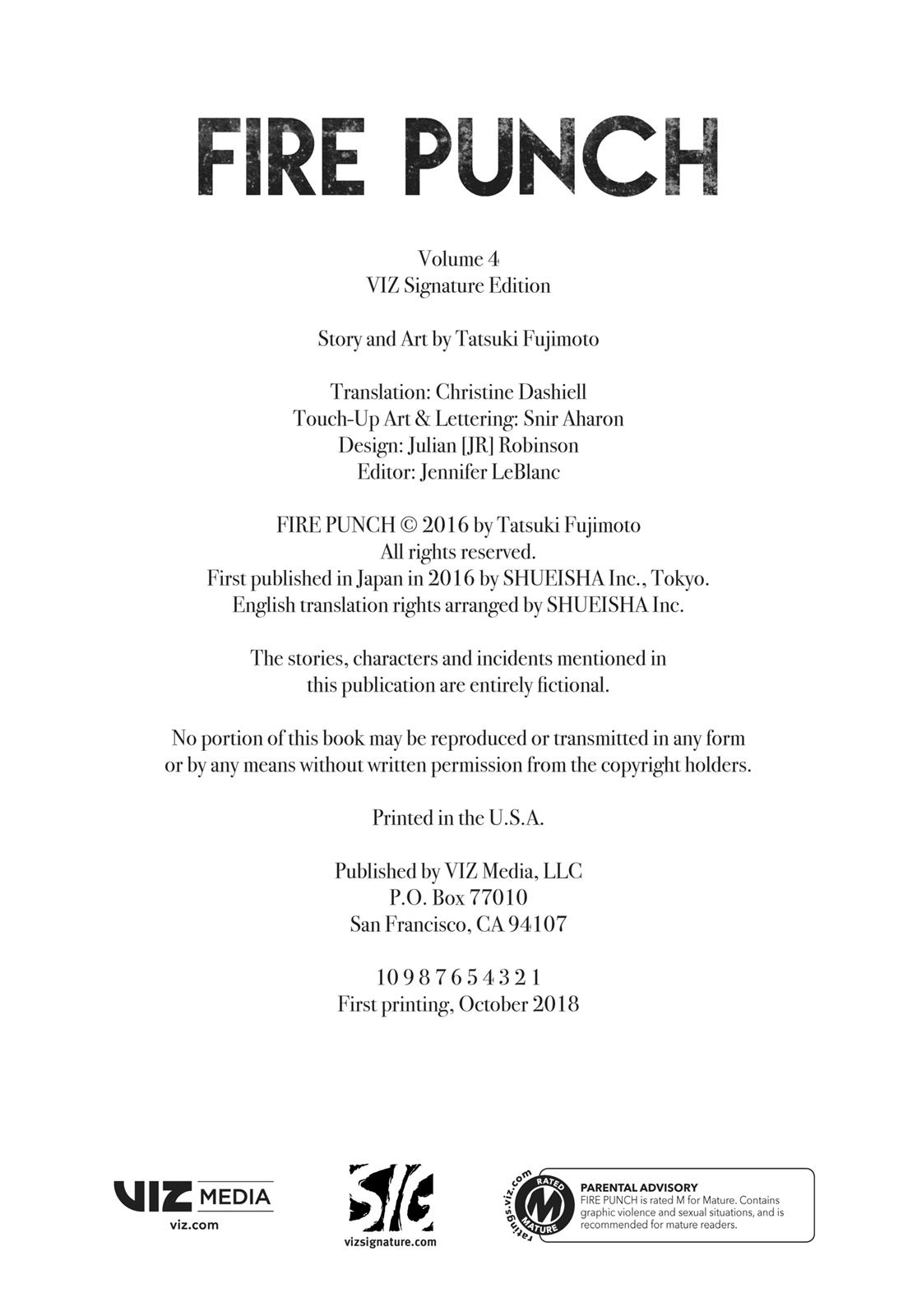 Read Fire Punch EN Manga Online