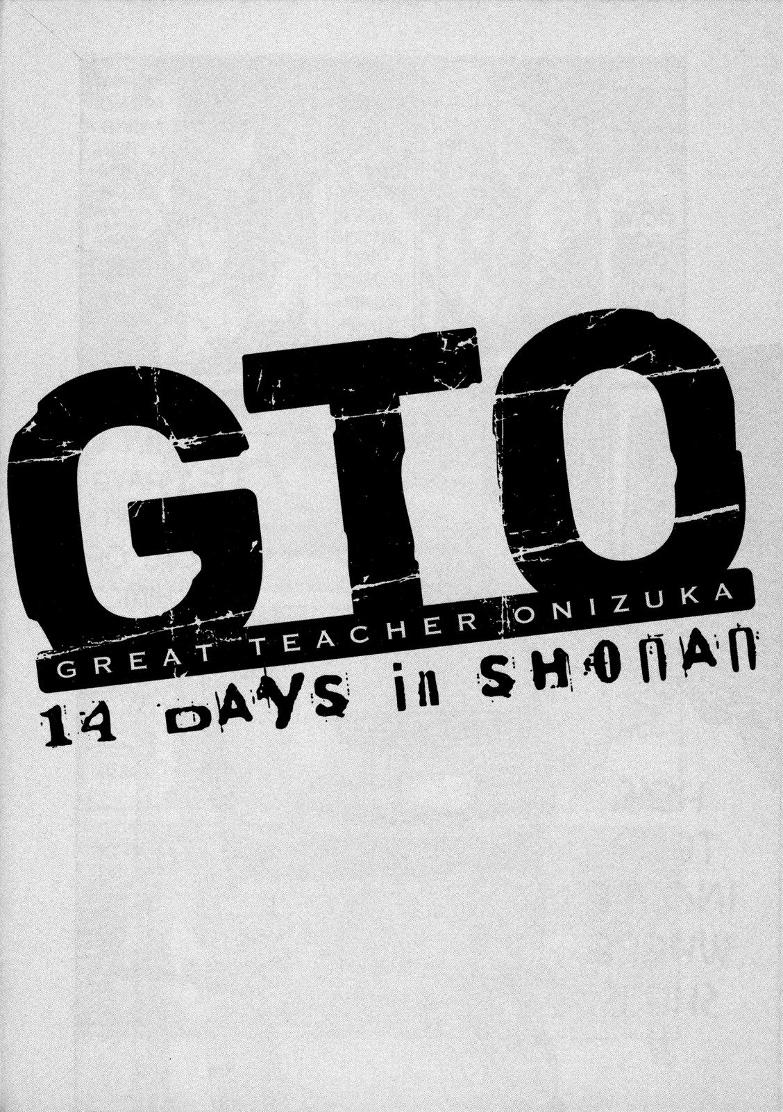 Read GTO 14 Days in Shonan EN Manga Online