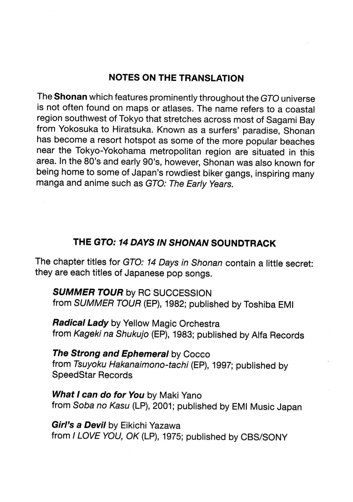 Read GTO 14 Days in Shonan EN Manga Online