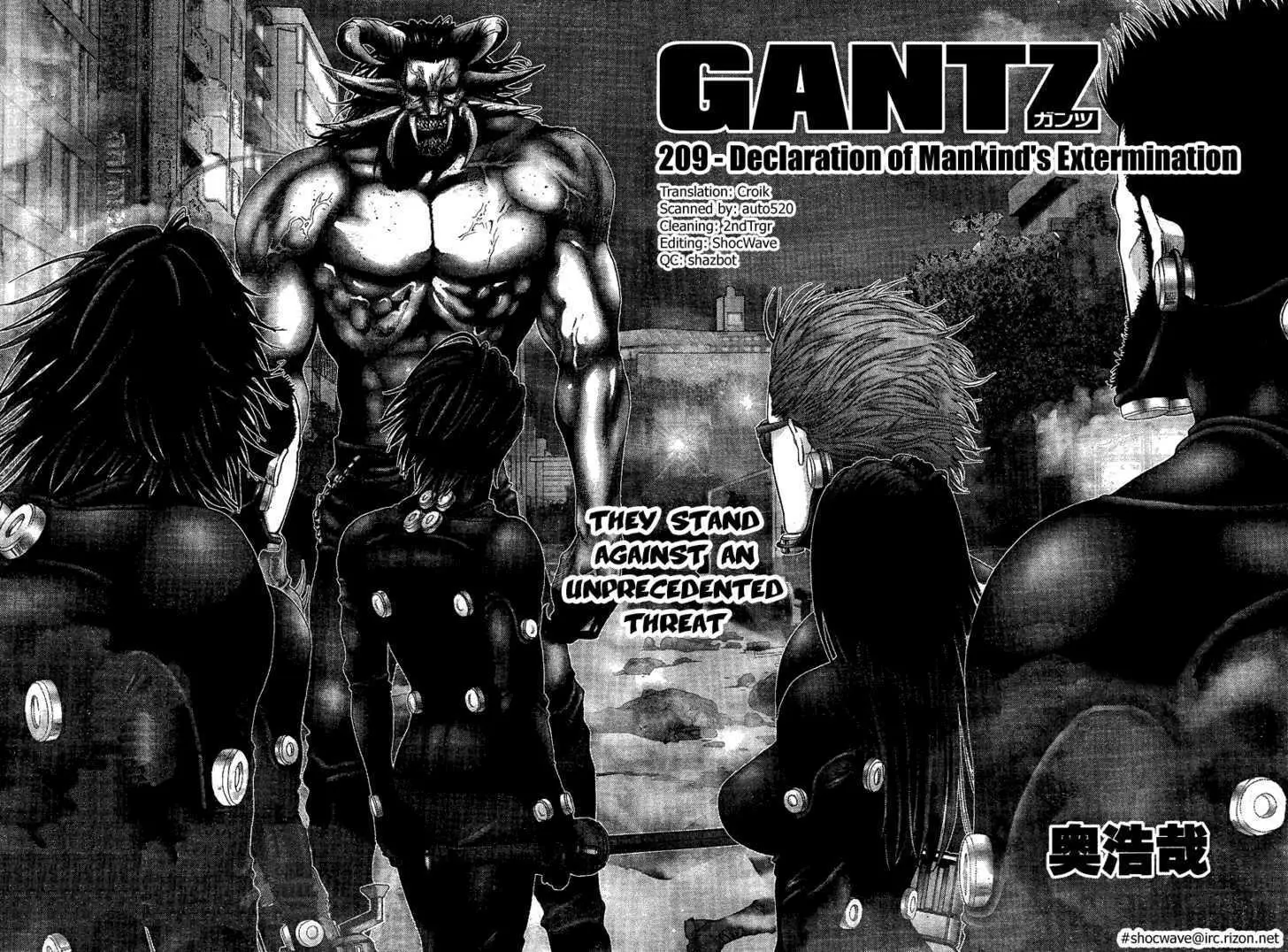 Read Gantz EN Manga Online