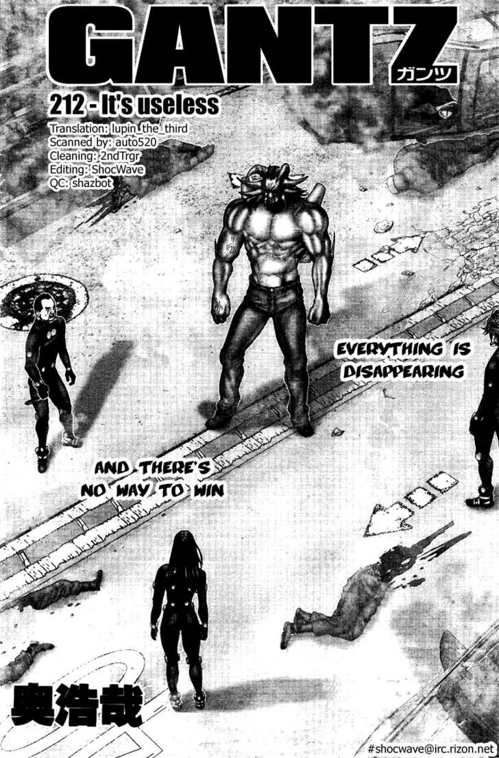 Read Gantz EN Manga Online