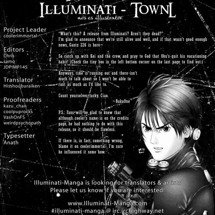 Read Gantz EN Manga Online